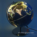 Lâmpada de mesa City Lights Globe para sala de crianças